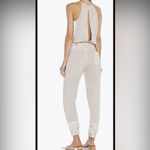 Young Fabulous & Broke Cream Jumpsuit Size Small - Picture 3 of 10